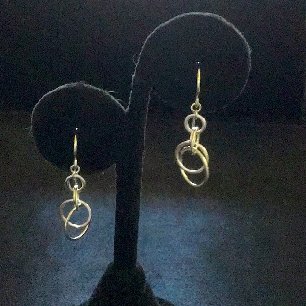 Earrings. 925 sterling silver.